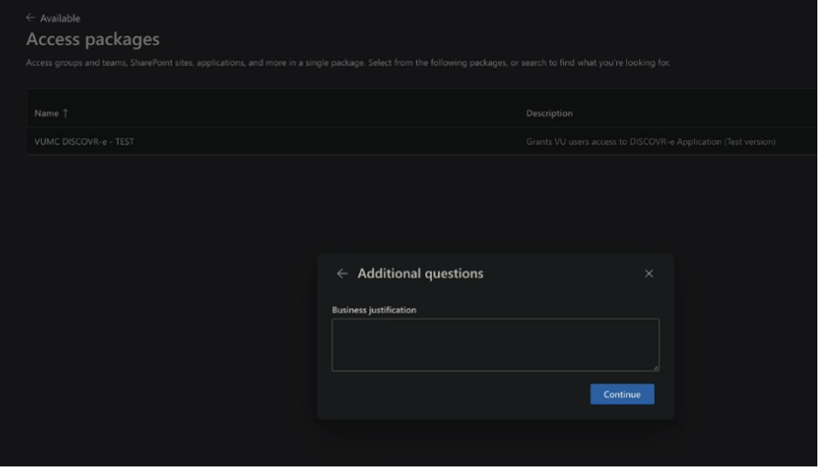Confirm your request